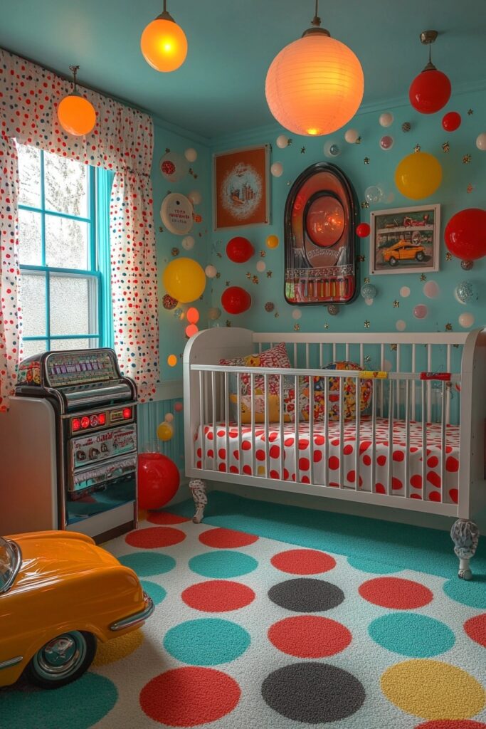 Revival of the rockabilly baby room