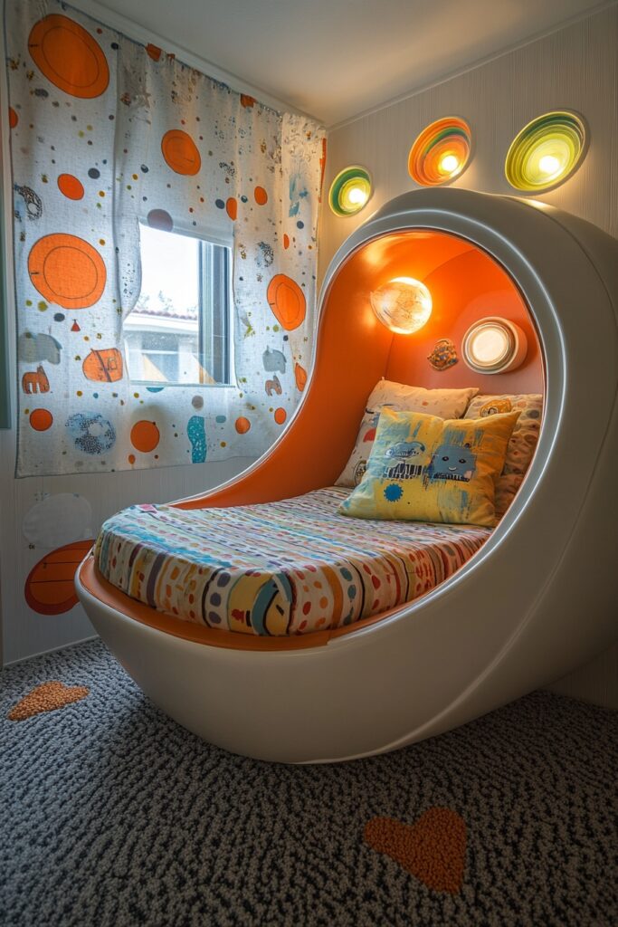 Retro Space Pod Nursery