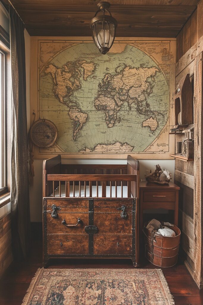 Map Explorer baby room