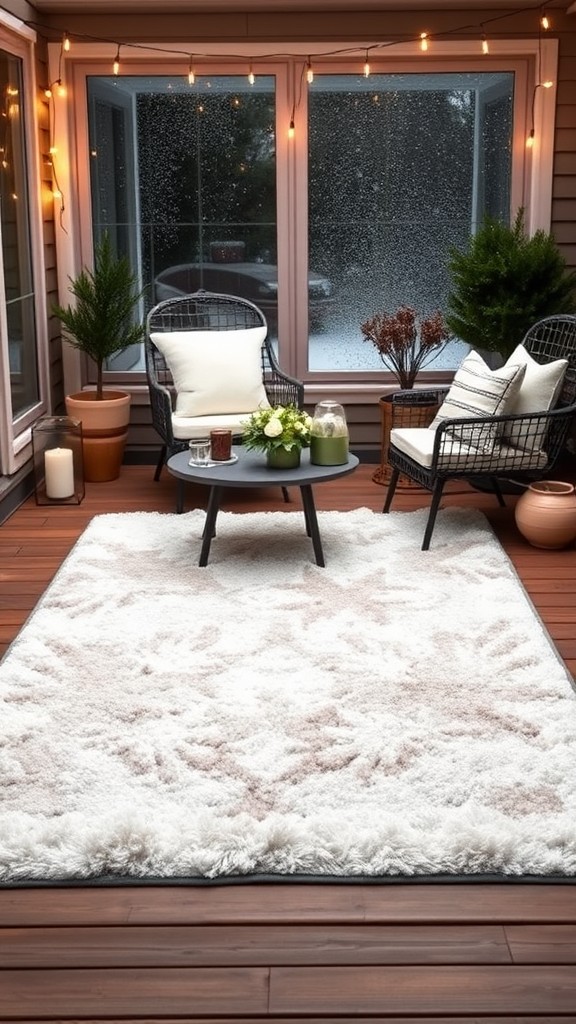 Decorate with isolated carpets