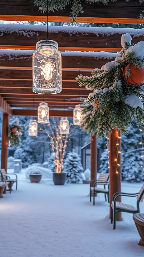 Ice lanterns