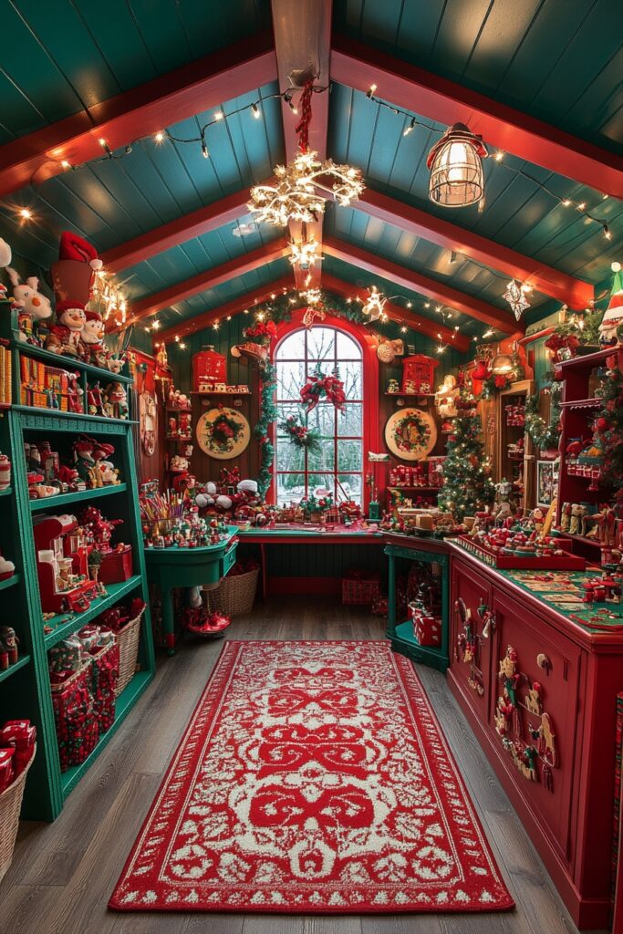 Santa Claus workshop magic