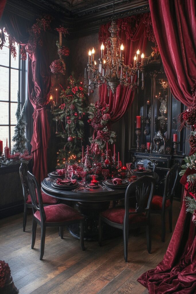 Gothic holiday glamor