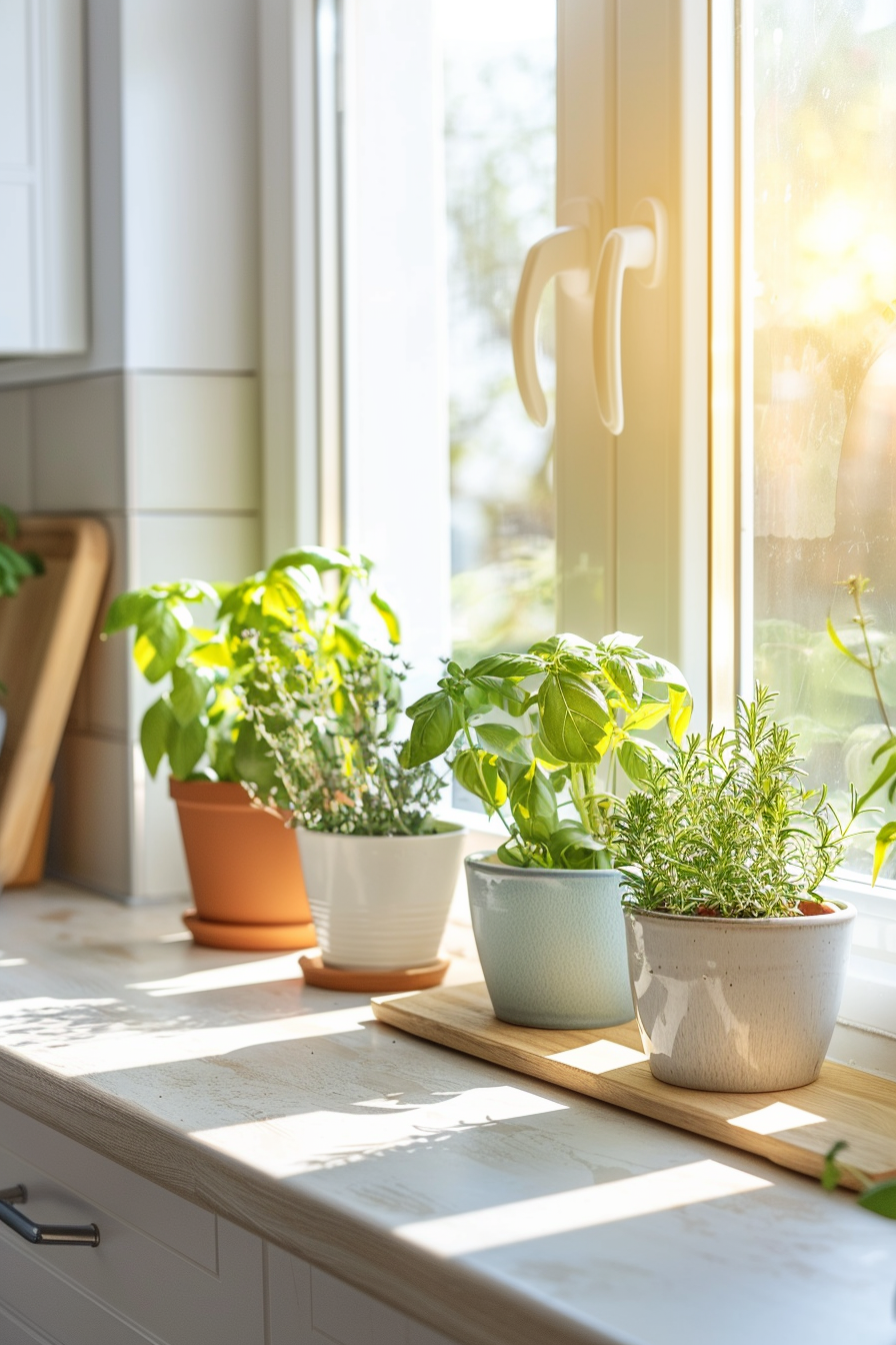 Pots with good drainage and high -quality tin mixture for inner plants.