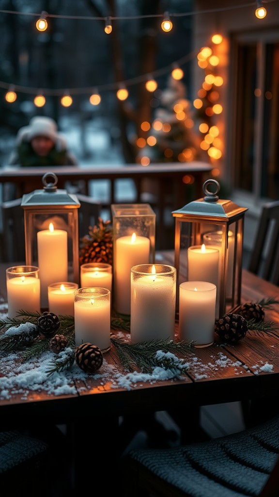 Fragrance candles to improve the ambience