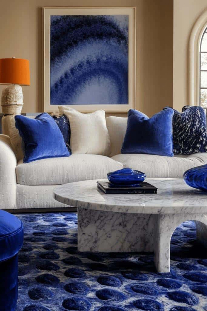         Blue living room ideas