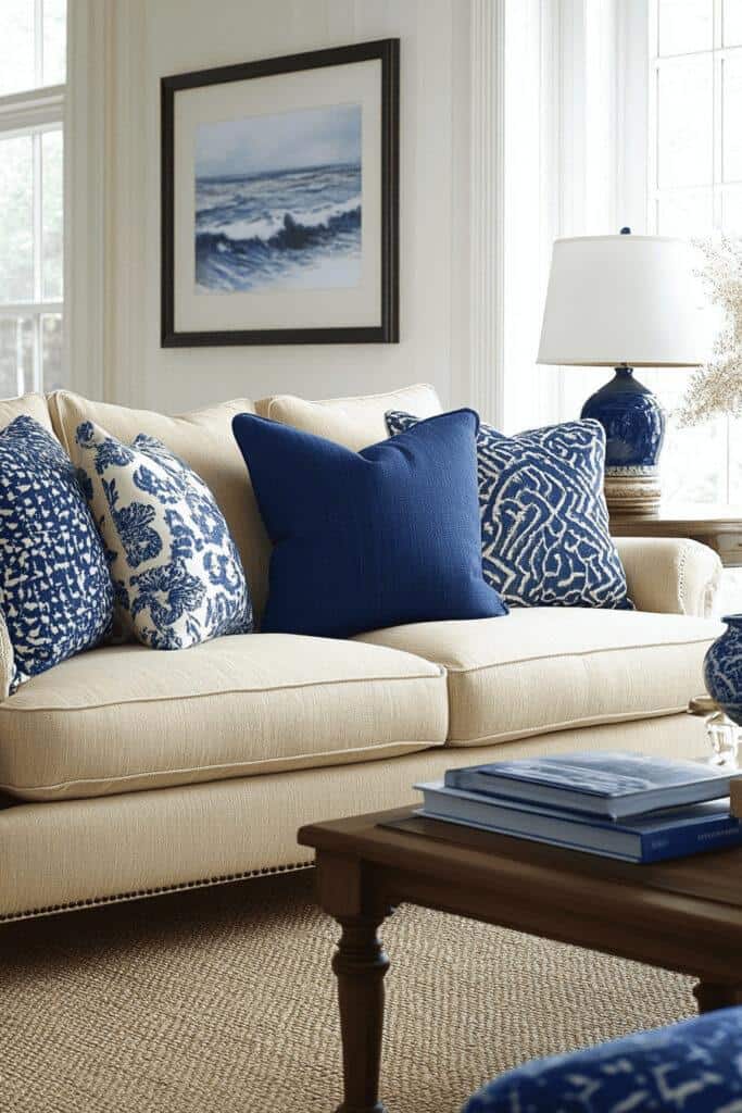         Blue living room ideas