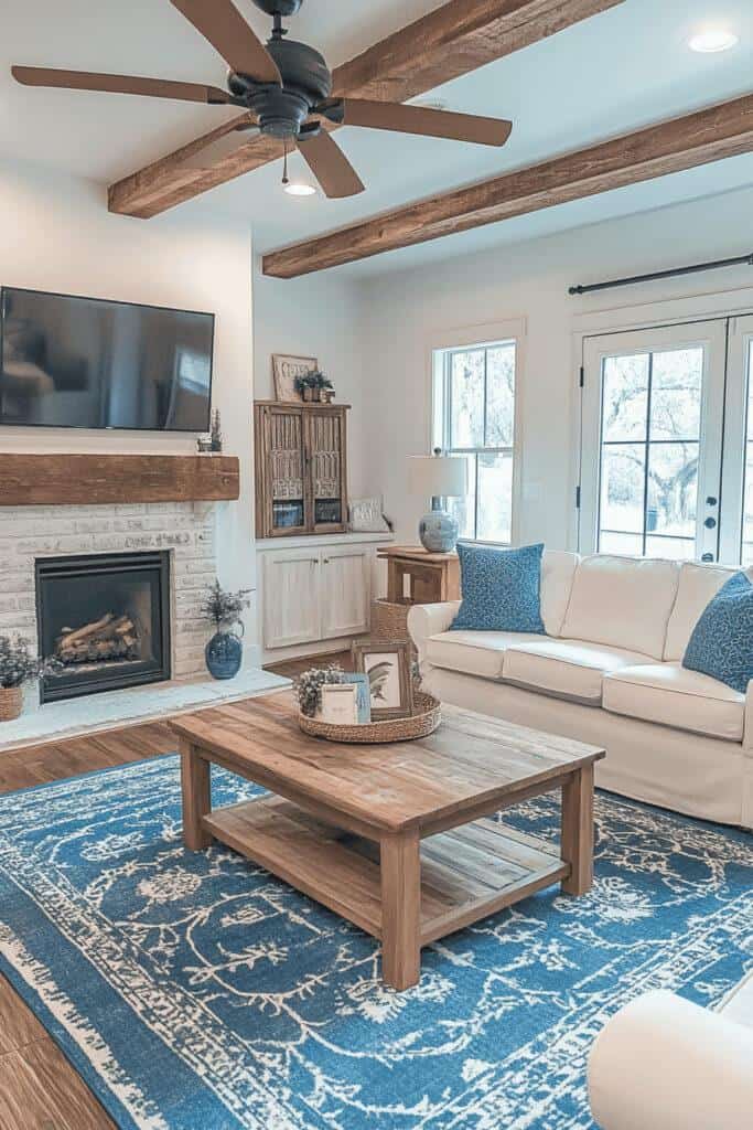         Blue living room ideas