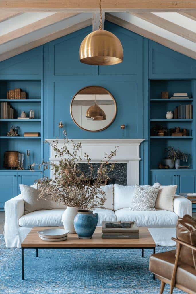         Blue living room ideas