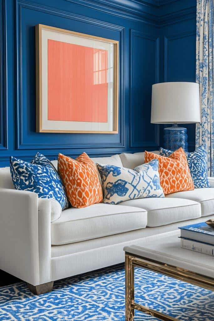         Blue living room ideas