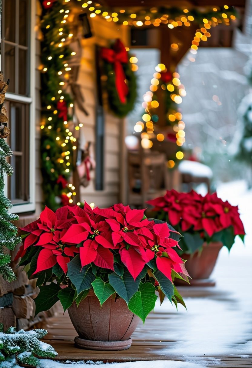 Christmas star plants