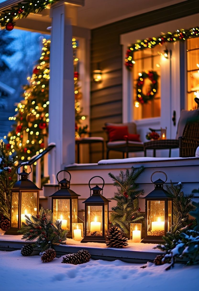 Christmas lanterns