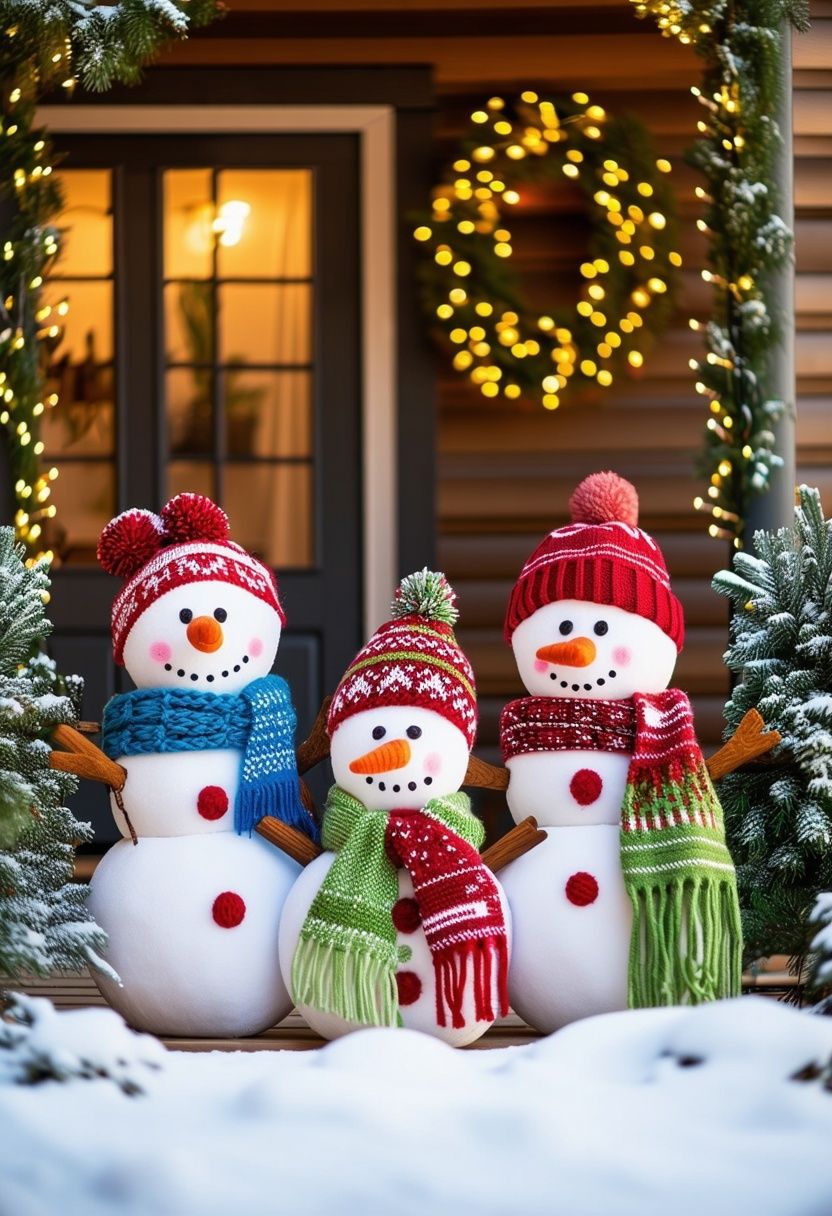 Snowmen decorations