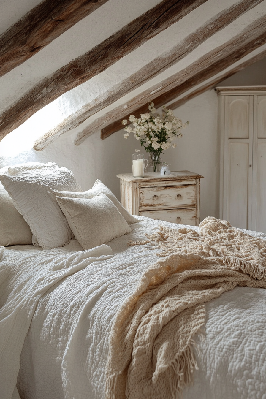 Rustic farmhouse bedroom