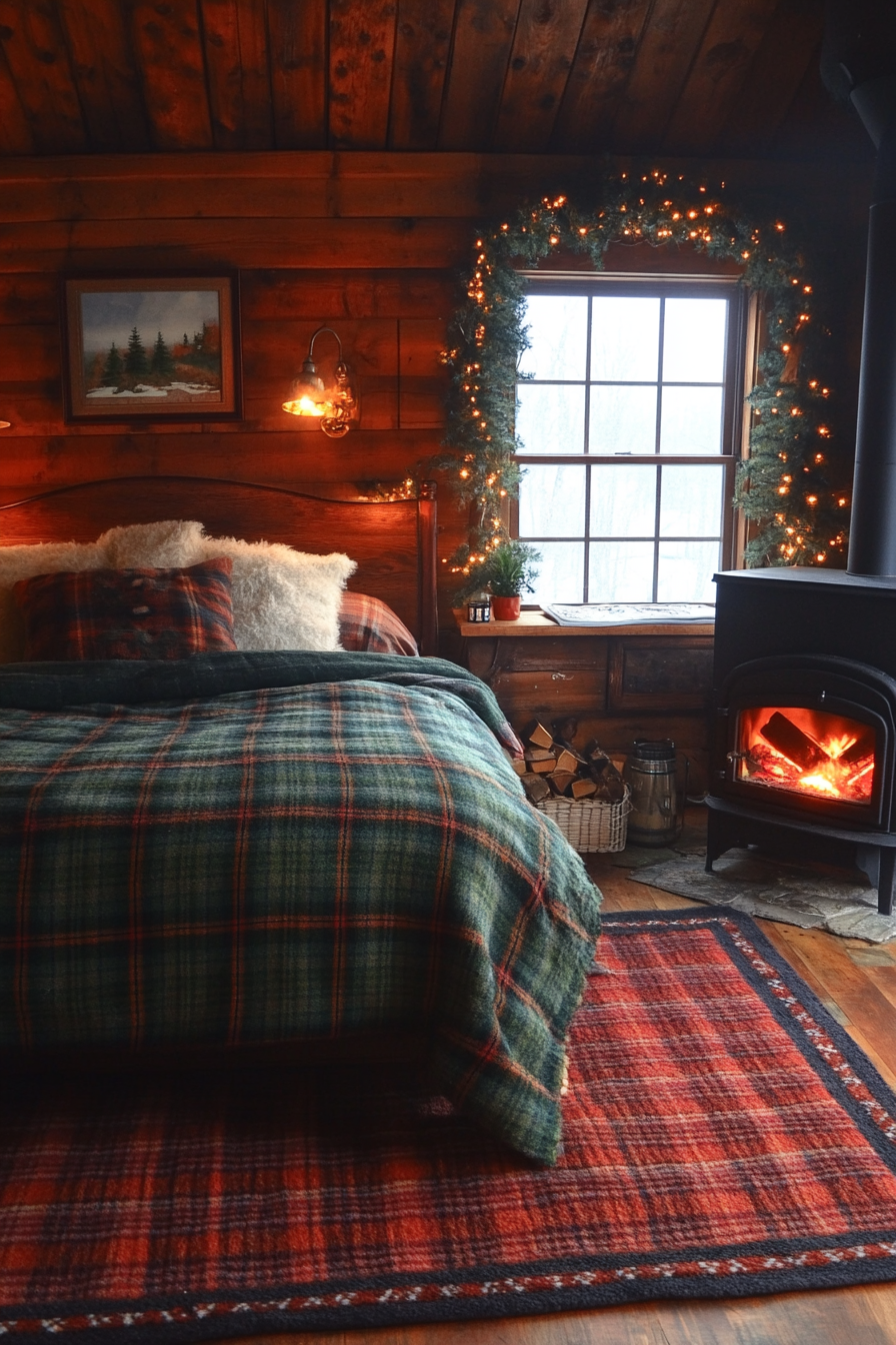 Rustic farmhouse bedroom