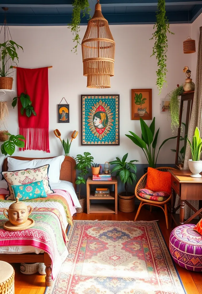 20 lively Bohemian bedroom ideas for teenagers who can be totally Instagram! - Diploma