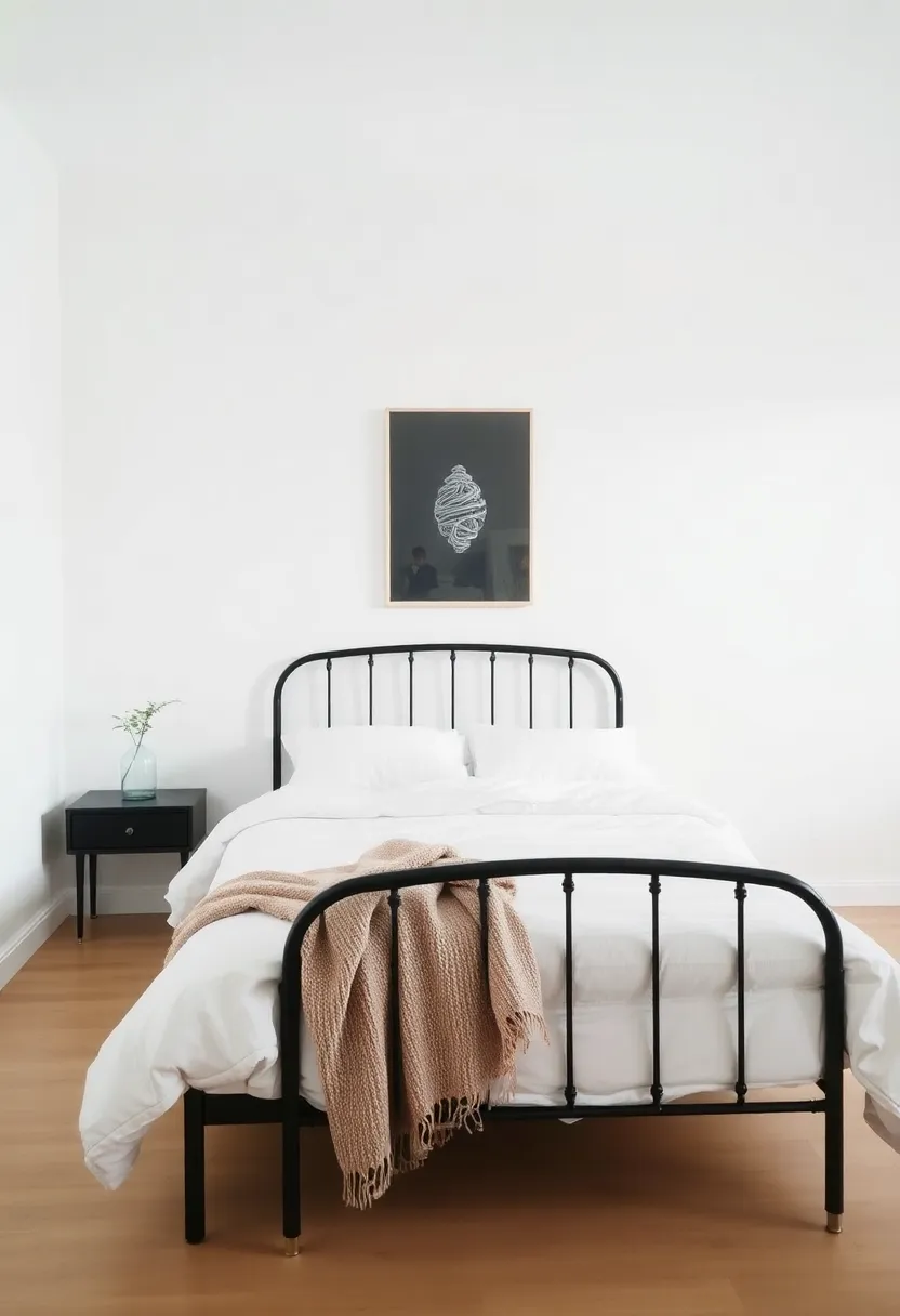 21 creative, eclectic black and white bedroom ideas that are simply unforgettable! - 12. Minimalist approach