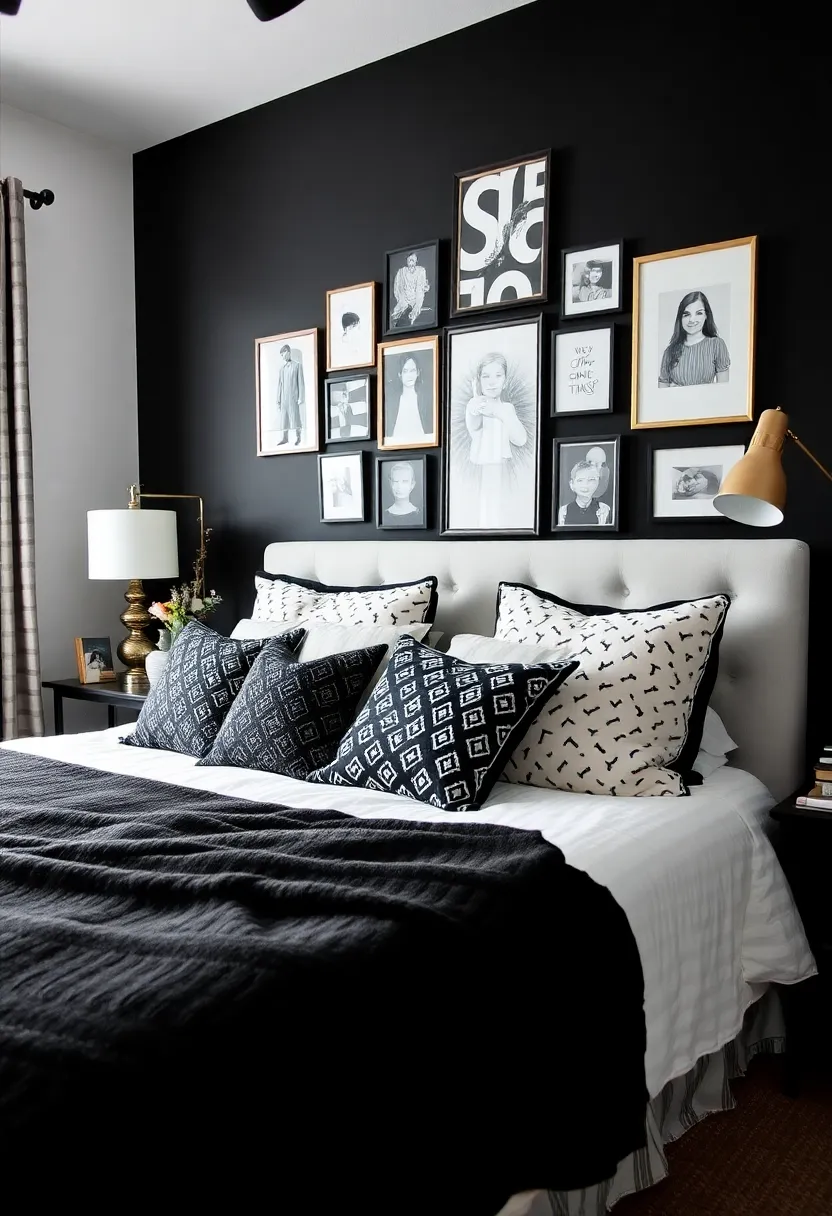 21 creative, eclectic black and white bedroom ideas that are simply unforgettable! - Diploma