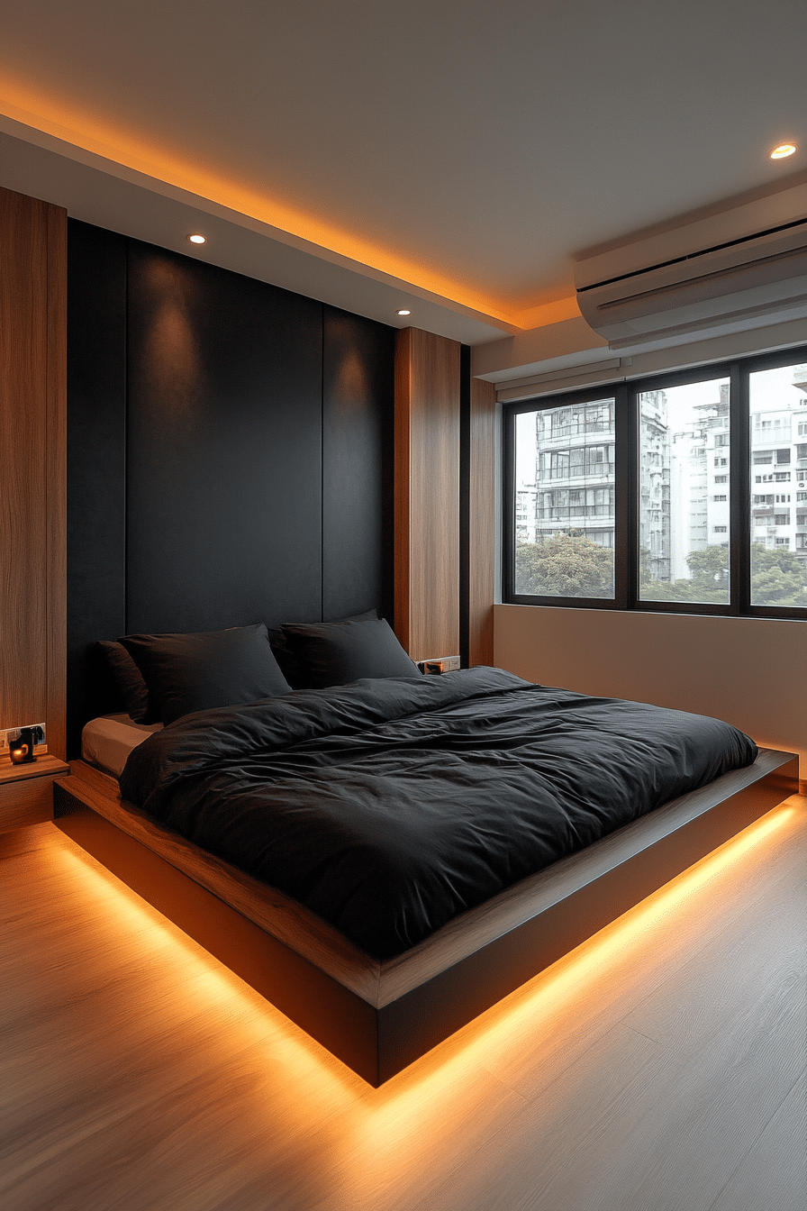 Minimalist bedroom ideas