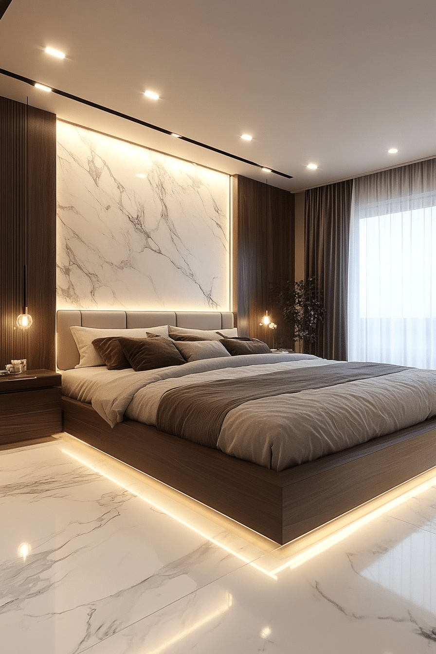 Minimalist elegant bedroom ideas