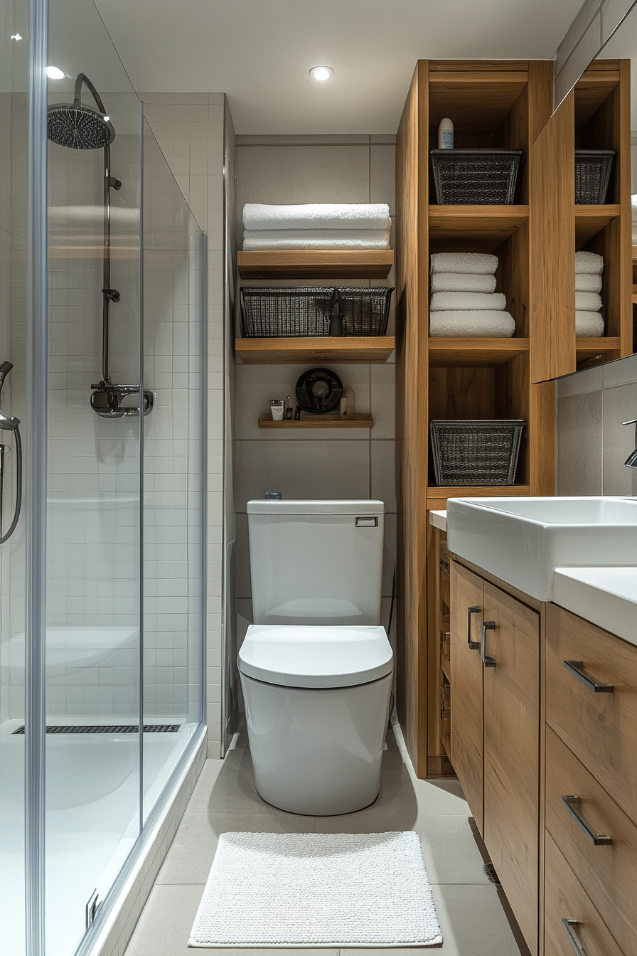 Bathroom in industrial style