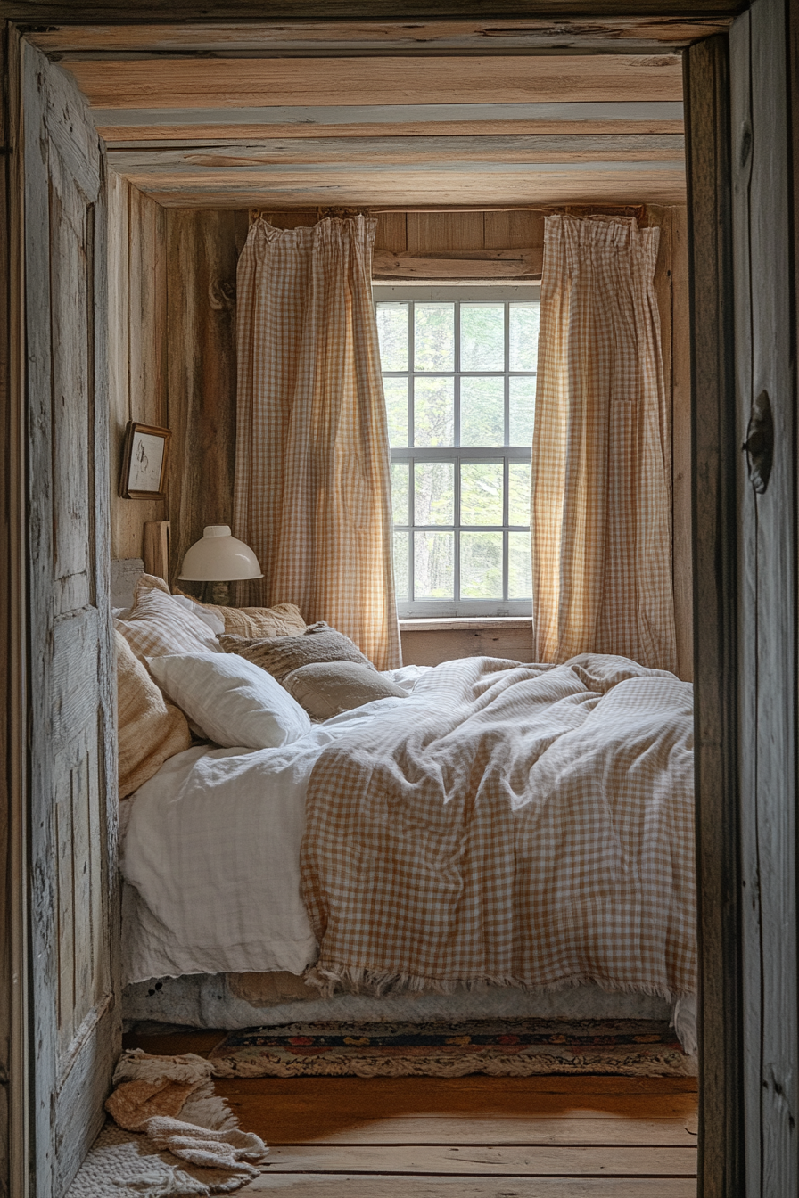 Rustic farmhouse bedroom