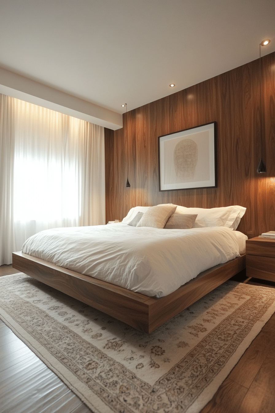 Minimalist elegant bedroom ideas