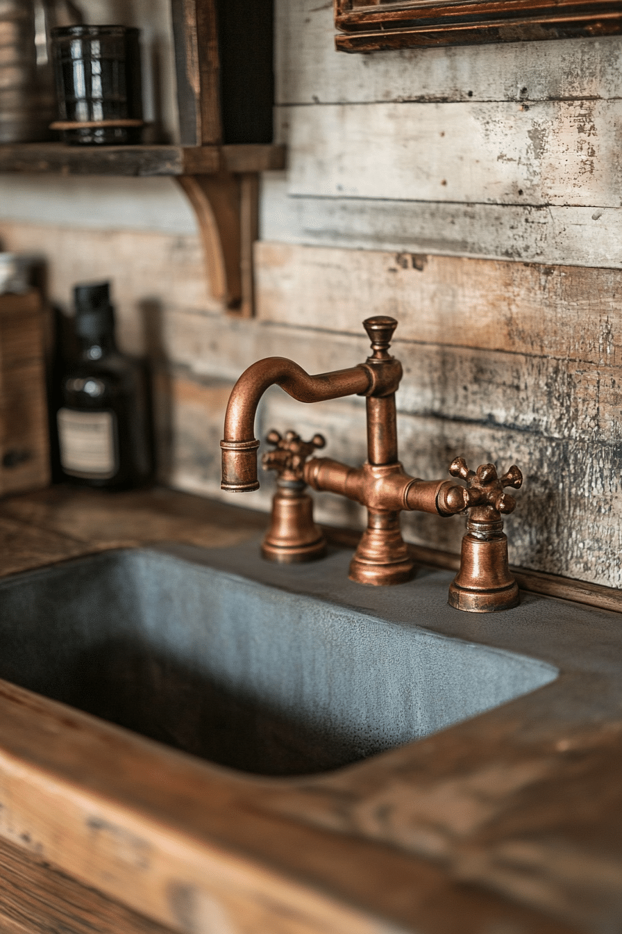 Bathroom in industrial style