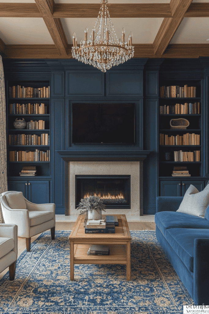         Blue living room ideas