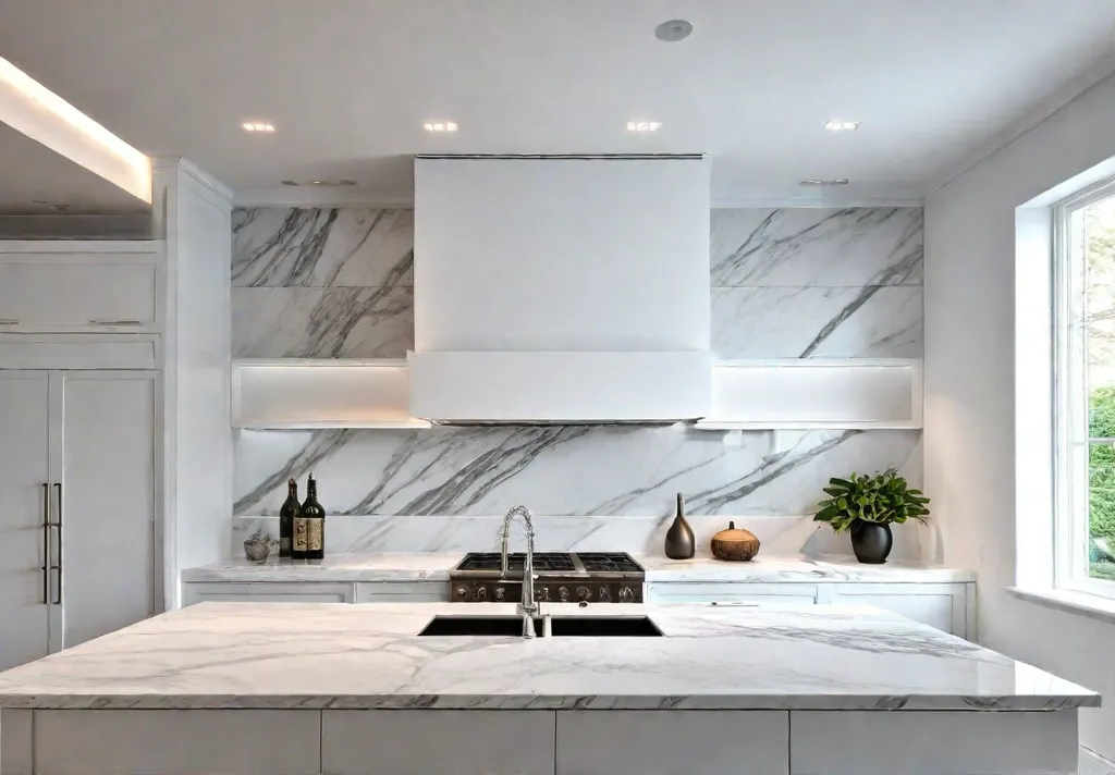 Radiant White: Stunning Backsplash Inspirations to Elevate Your Dream Kitchen!