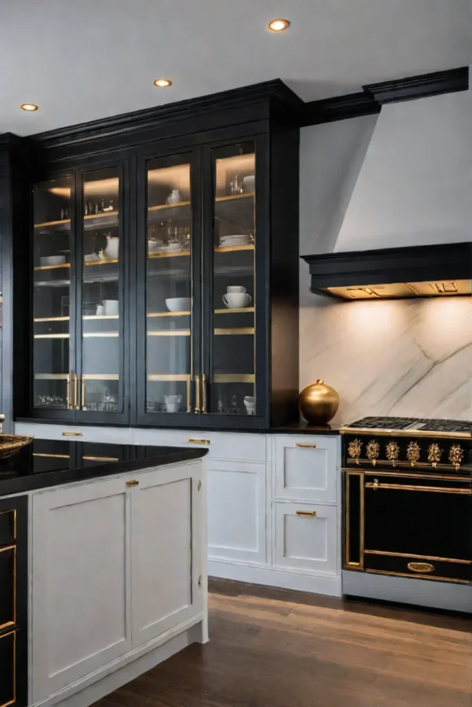 Black cabinets kitchen expertise