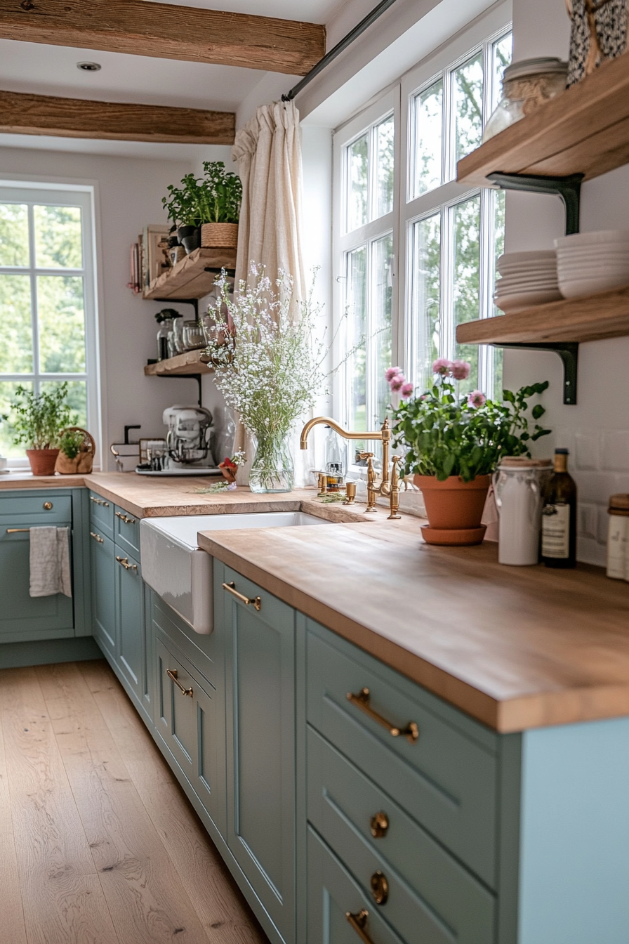 Transform Your Kitchen: 5 Stunning Ways to Incorporate Blue Cabinets!