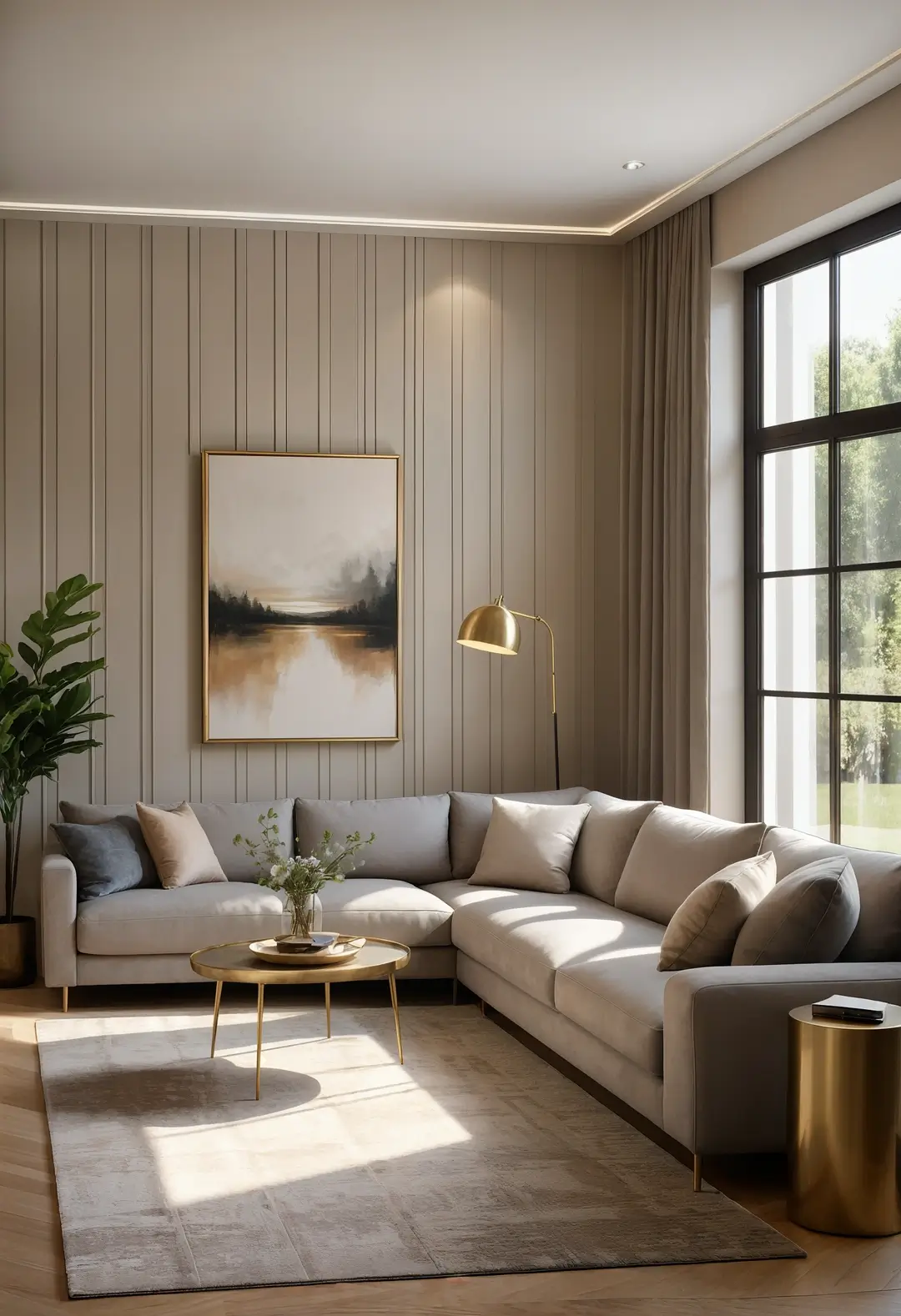 Unlock the Beauty of Neutral Tones: 29 Stunning Beige and Grey Living Room Ideas to Inspire You!