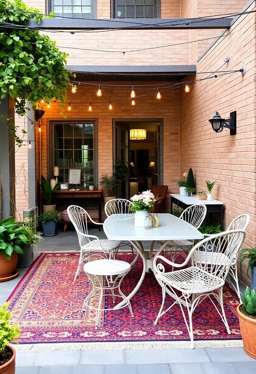 Mix and Match: How to Combine Vintage and Modern Furniture for a Unique Style with Crate & Barrel! - 13. Charming outdoor areas