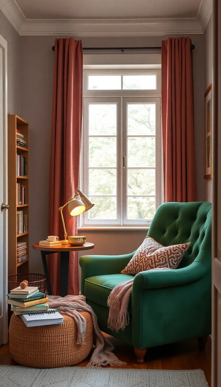 Sattes emerald green: This is how you create a cozy and inviting atmosphere in your home - 13th cozy corners with emerald green