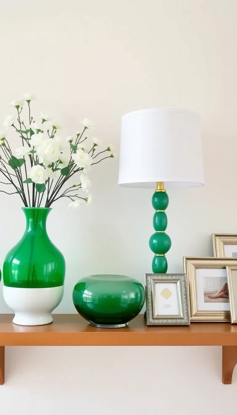 Sattes emerald green: This is how you create a cozy and inviting atmosphere in your home - 3rd emerald green in accessories