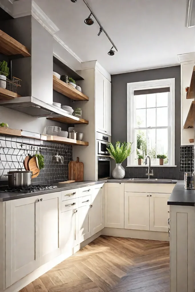 Adjustable worktops in the kitchen