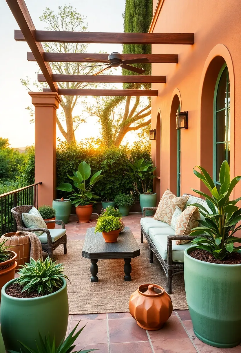 Patio Transformation: How to Use Earthy Terracotta and Sage Green for Outdoor Decorating! - Diploma