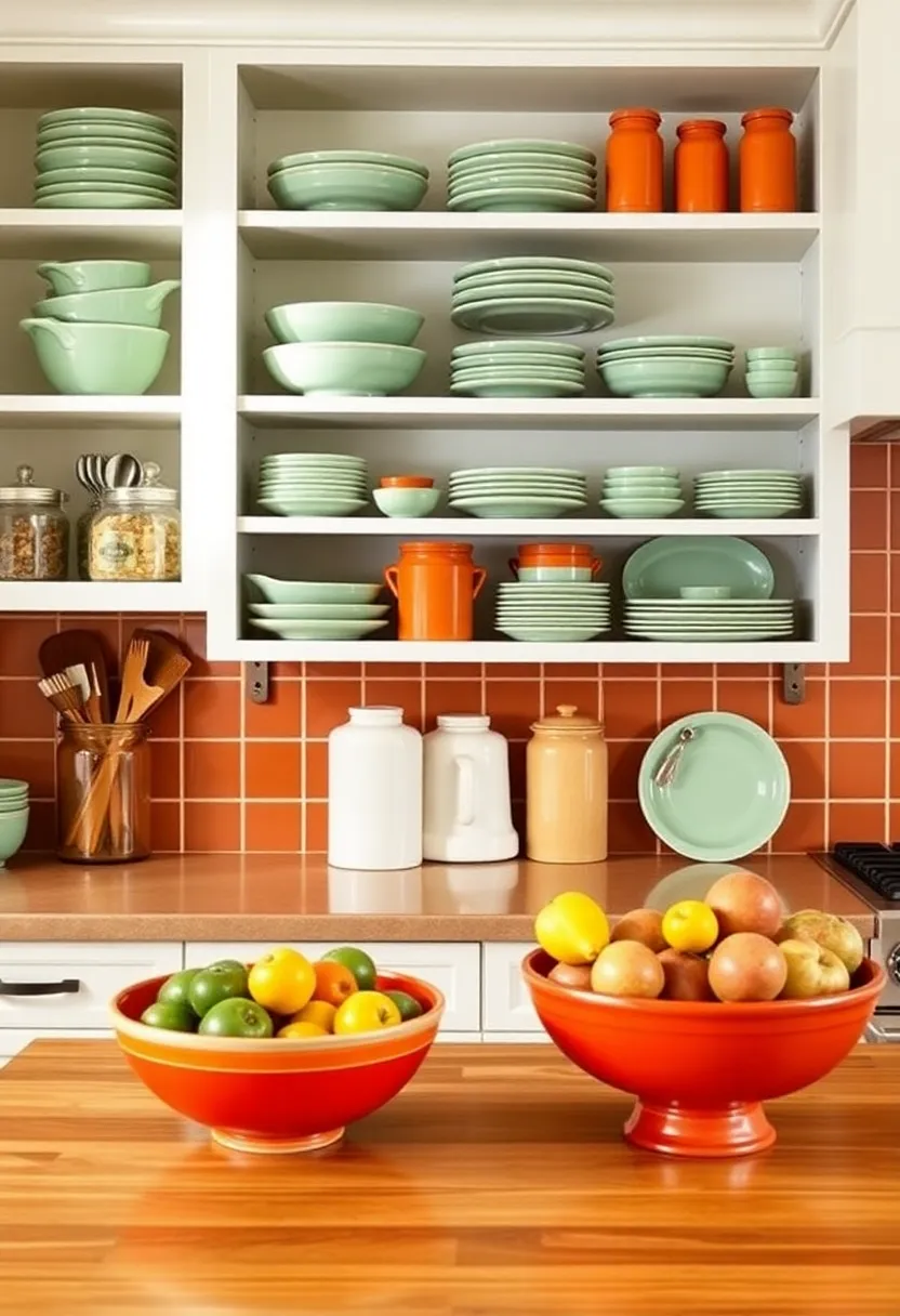 Transform Your Home: 15 Stunning Ways to Use Earthy Terracotta and Sage Green Today! - 6. Kitchen Accents: A pop of color