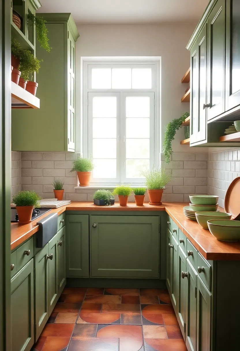 Transform Your Home: 15 Stunning Ways to Use Earthy Terracotta and Sage Green Today! - 2. Terracotta tiles: Rustic elegance