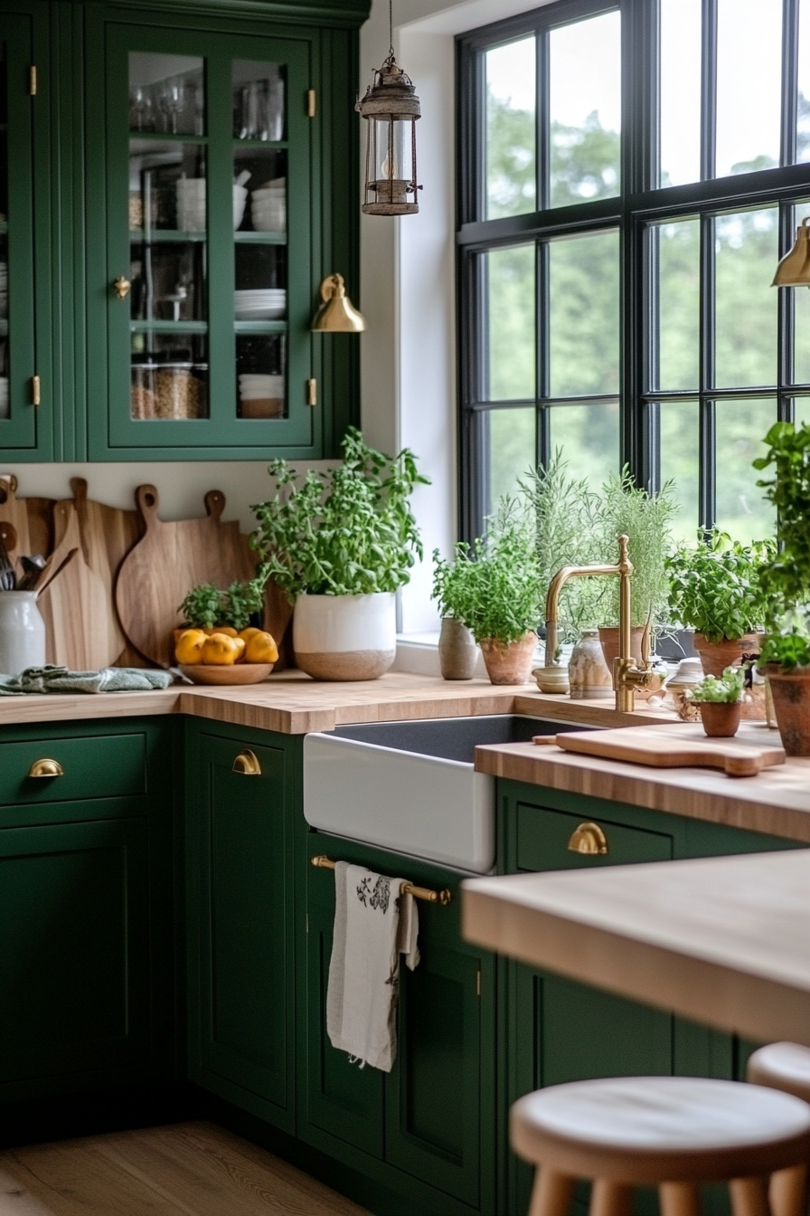 Transform Your Space: Embrace the Elegance of Stylish Green Kitchen Cabinets in Your Next Remodel!