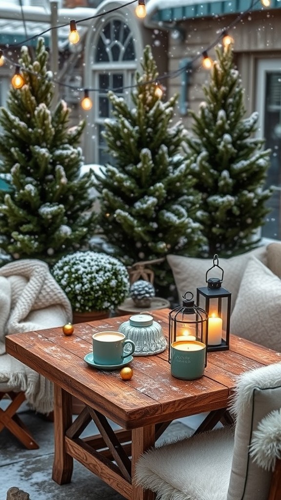 20 Inviting Winter Patio Ideas to Transform Your Outdoor Space into a Cozy Retreat