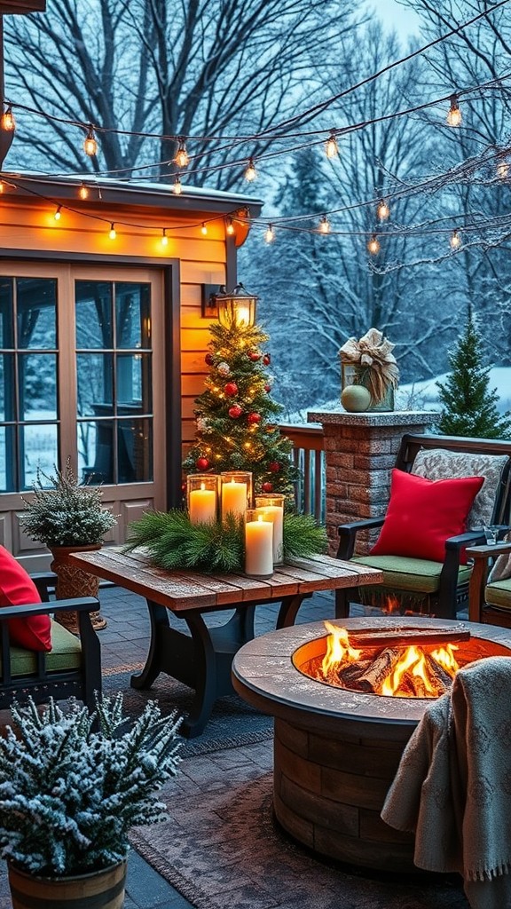 25 Enchanting Winter Patio Ideas to Transform Your Space for the Holidays!