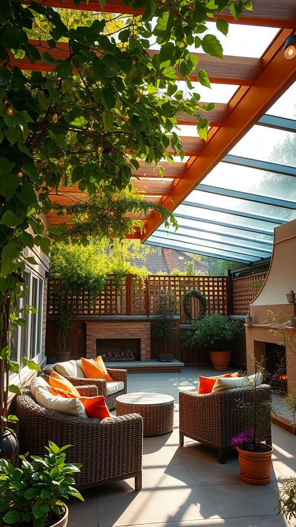 Transform Your Outdoor Space: 25 Inspiring Patio Roof Extension Ideas You’ll Love!