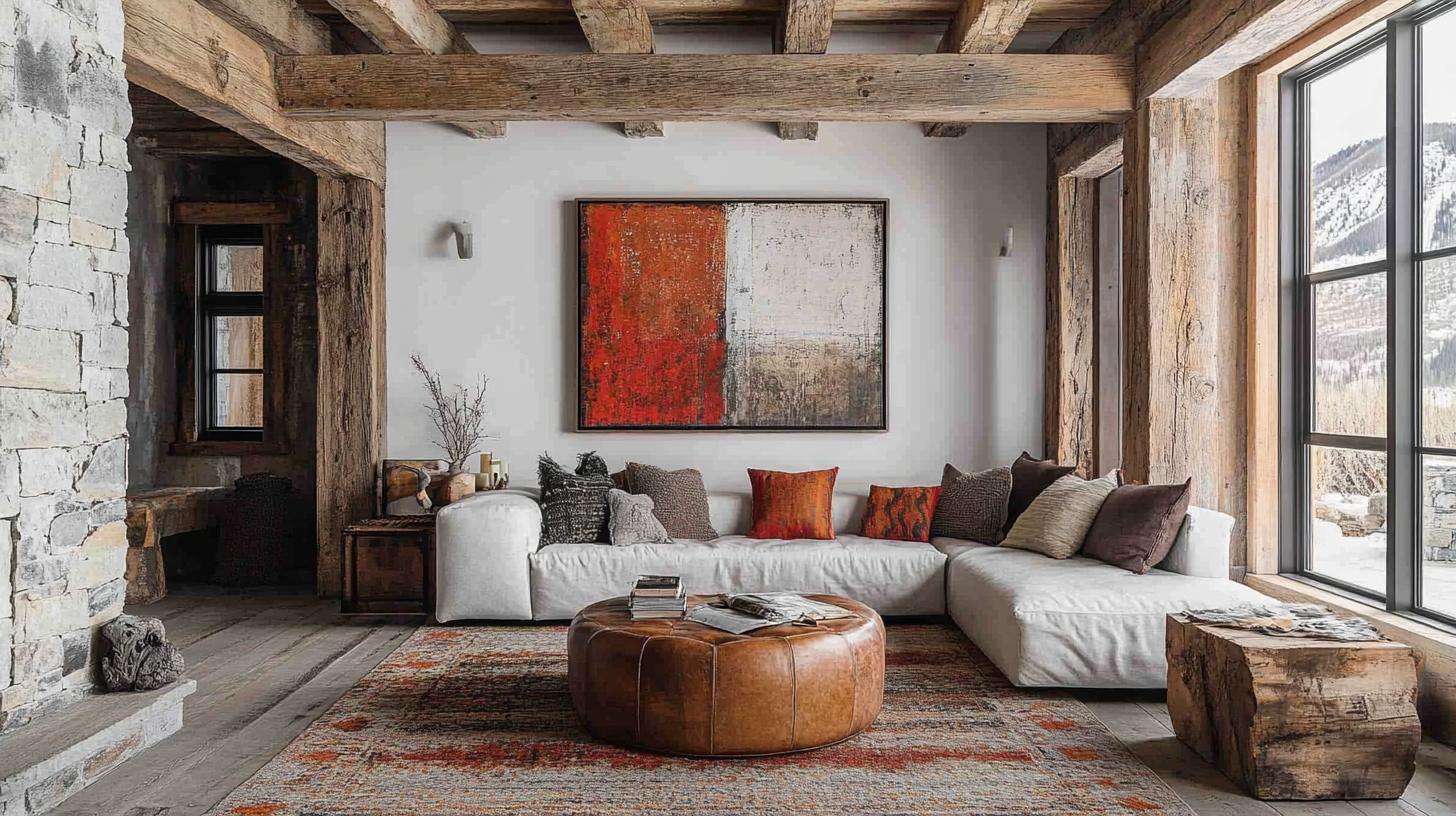 29 Inspiring Rustic Modern Living Room Ideas for a Stylish and Harmonious Space!