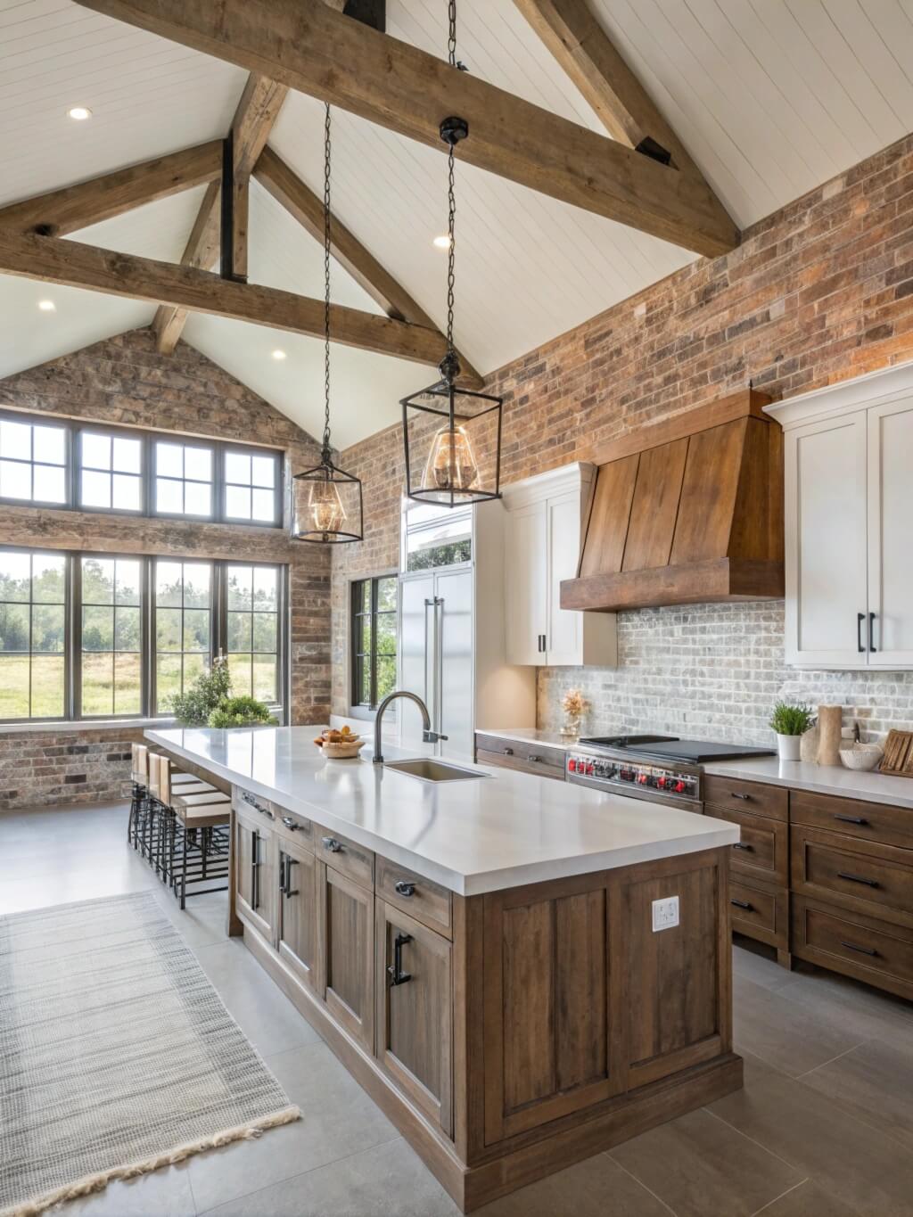 22 Chic Modern Farmhouse Kitchen Inspo: Where Classic Charm Meets Contemporary Style!