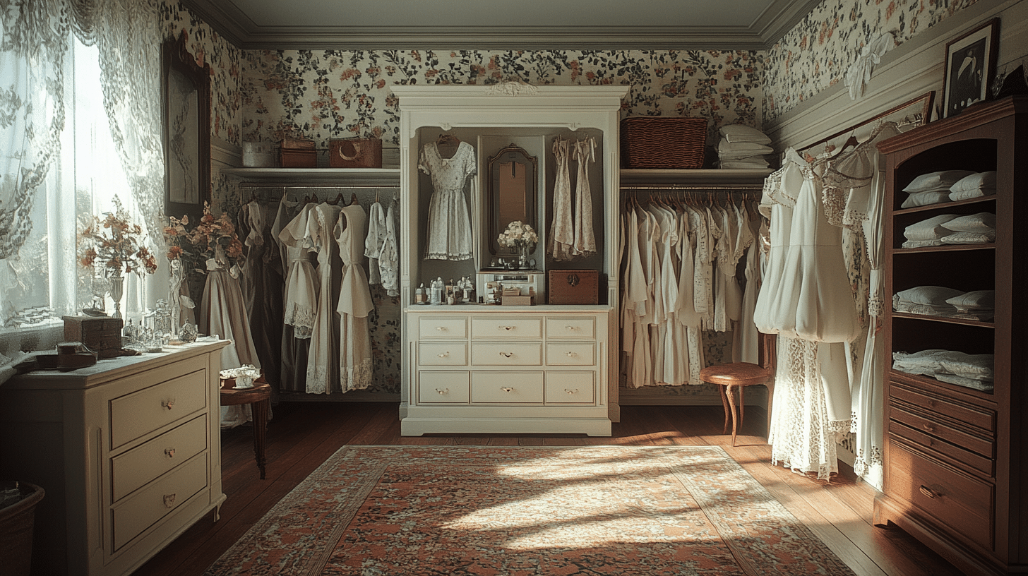 Reviving the Past: 29 Vintage Dressing Rooms That Perfectly Marry Nostalgia and Style!