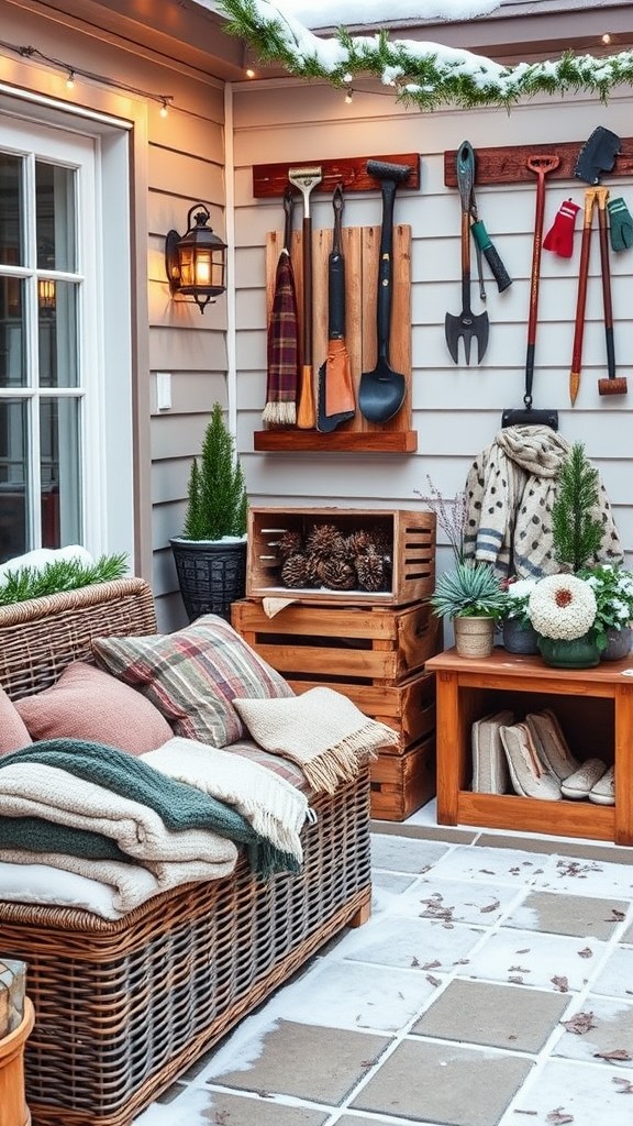 Transform Your Patio: 20 Creative Winter Storage Solutions for Ultimate Organization!