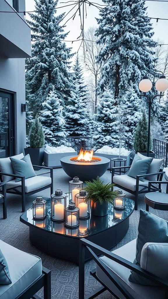 25 Chic Winter Patio Ideas to Transform Your Outdoor Space This Season!