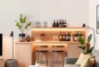 Maximize Your Space: Clever Ideas for a Stylish Small Living Room Bar